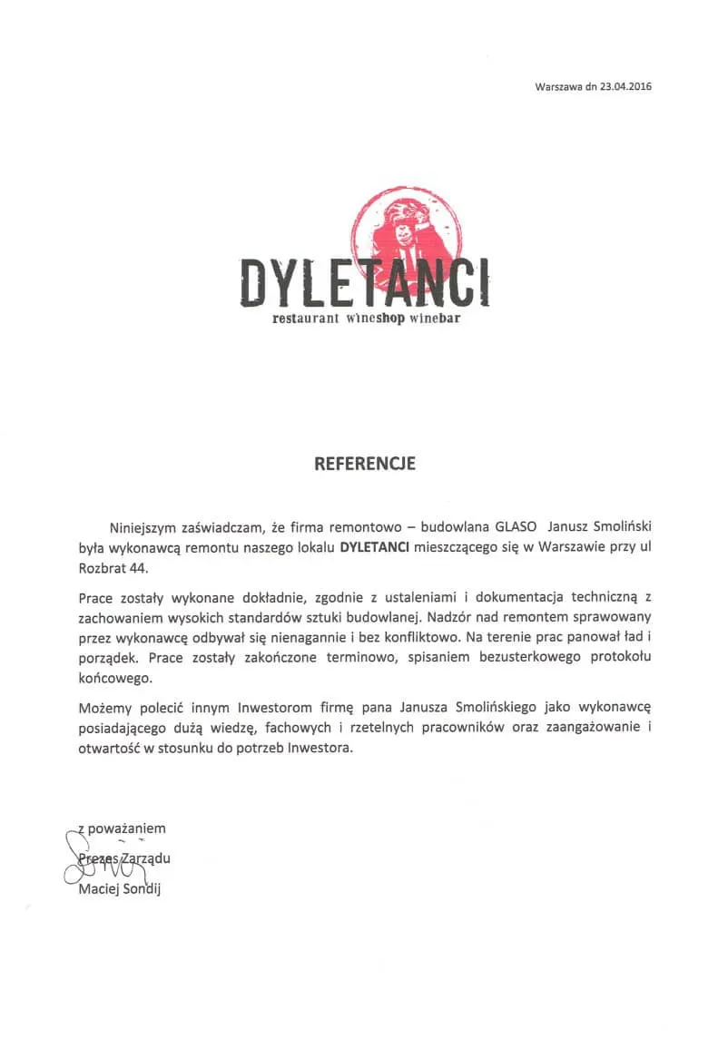 DYLETANCI